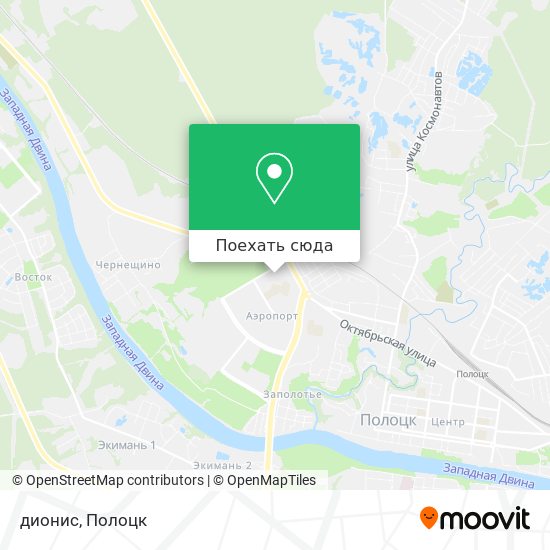 Карта дионис