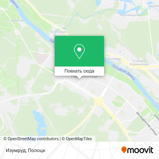 Карта Изумруд