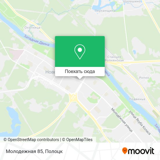 Карта Молодежная 85