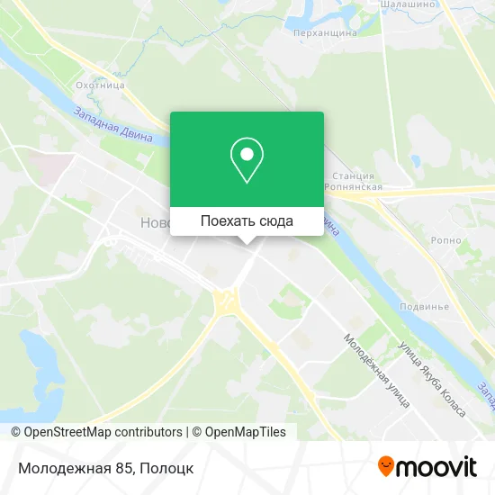 Карта Молодежная 85