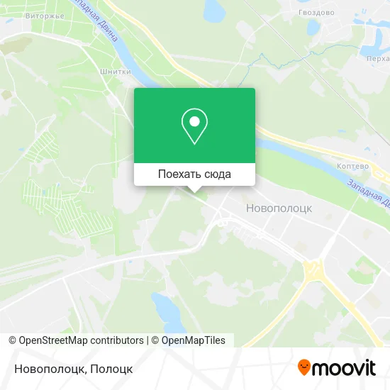 Карта Новополоцк