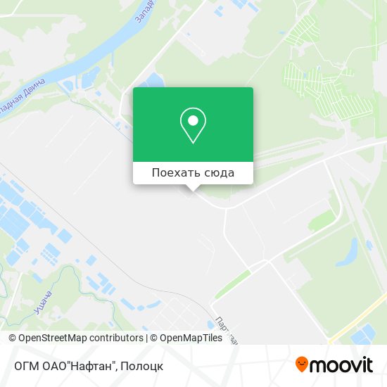 Карта ОГМ ОАО"Нафтан"