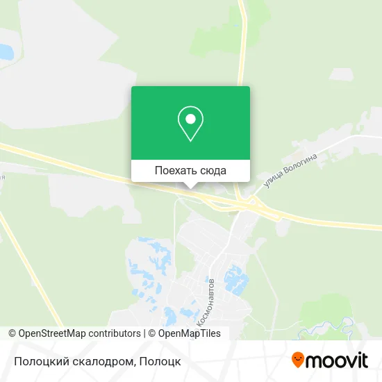 Карта Полоцкий скалодром