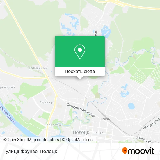 Карта улица Фрунзе