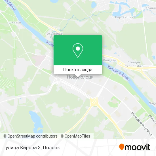 Карта улица Кирова 3