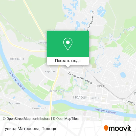 Карта улица Матросова