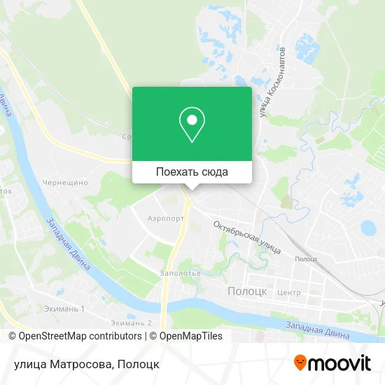 Карта улица Матросова