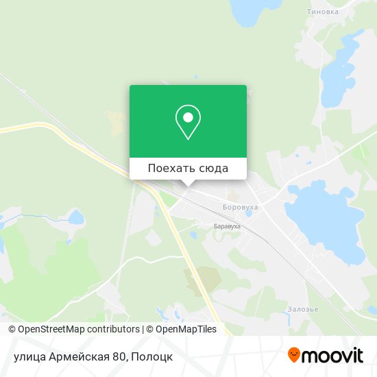 Карта улица Армейская 80