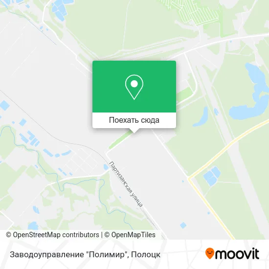 Карта Заводоуправление "Полимир"