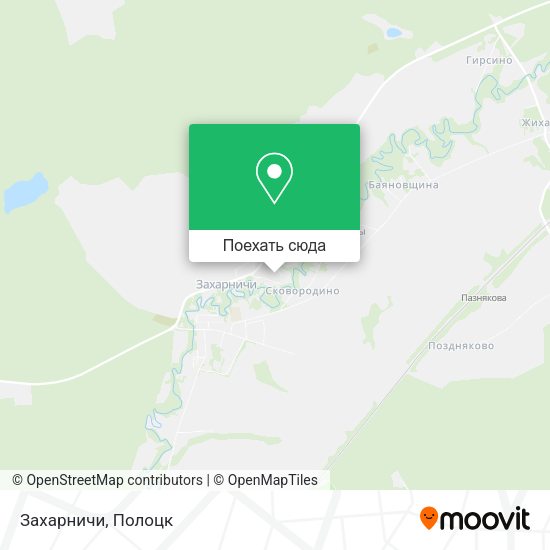 Карта Захарничи