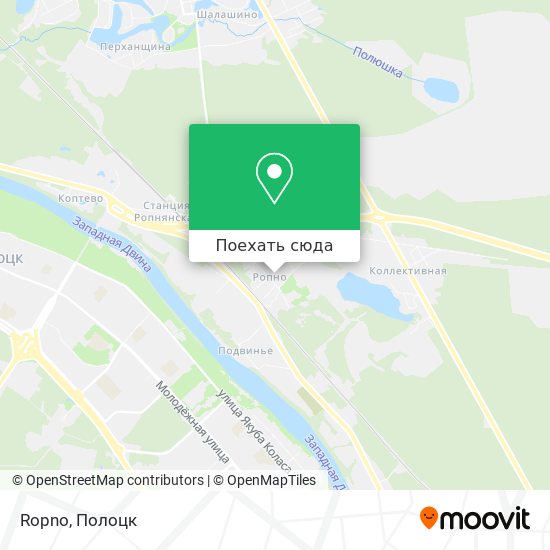 Карта Ropno
