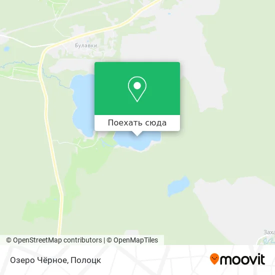 Карта Озеро Чёрное