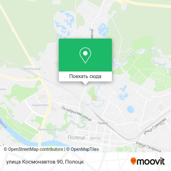 Карта улица Космонавтов 90