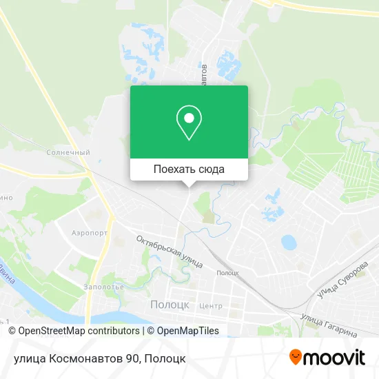 Карта улица Космонавтов 90