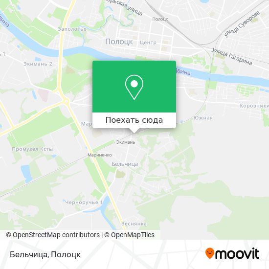 Карта Бельчица