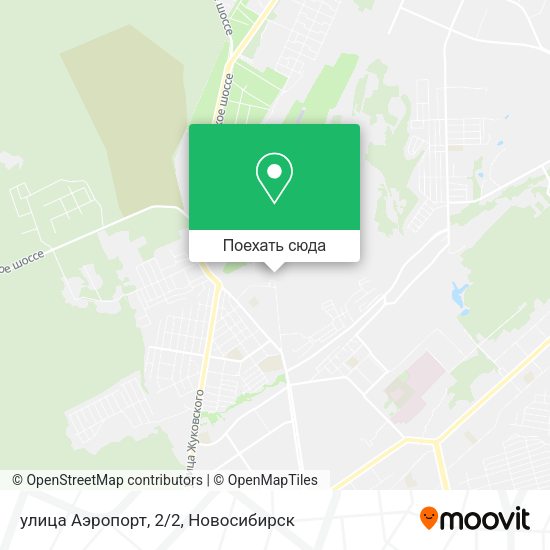 Карта улица Аэропорт, 2/2
