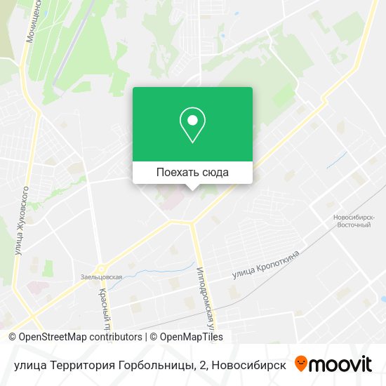 Карта улица Территория Горбольницы, 2