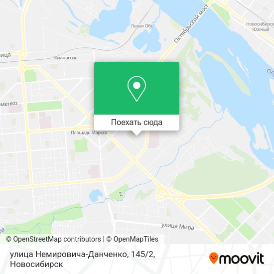 Карта улица Немировича-Данченко, 145 / 2