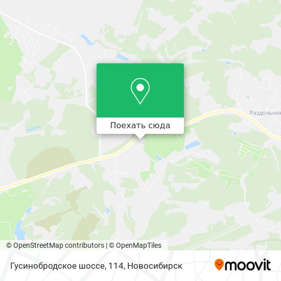 Карта Гусинобродское шоссе, 114