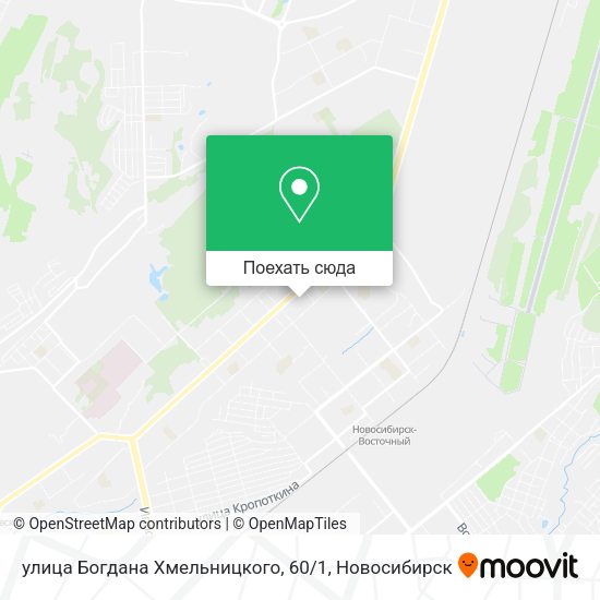 Карта улица Богдана Хмельницкого, 60 / 1
