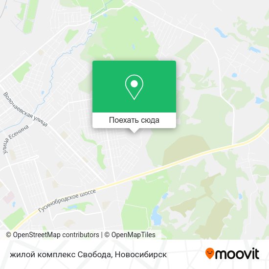 Карта жилой комплекс Свобода