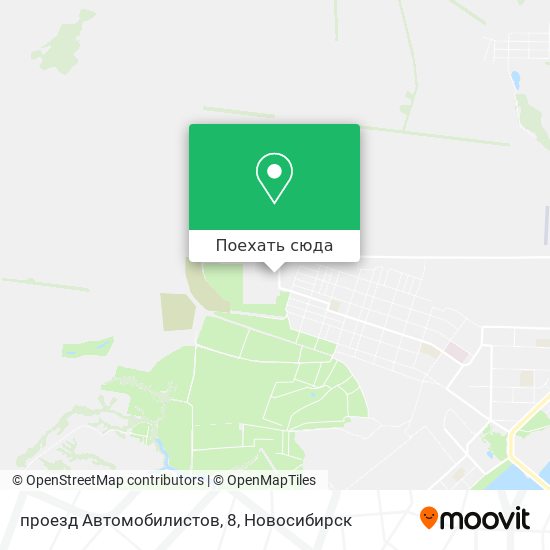 Карта проезд Автомобилистов, 8