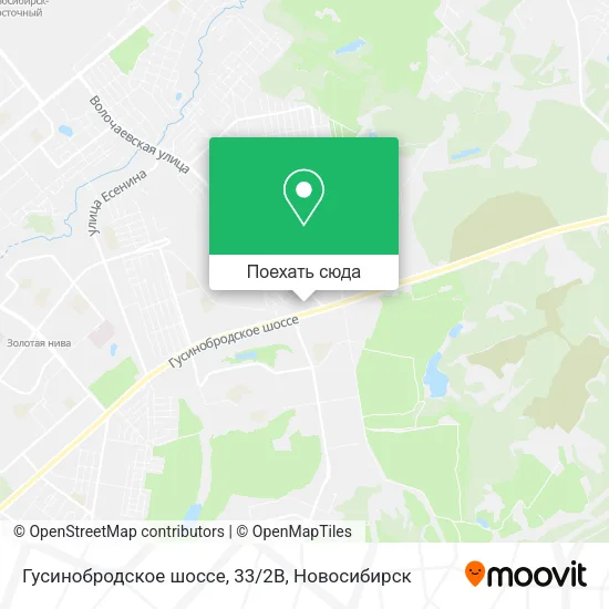 Карта Гусинобродское шоссе, 33/2В
