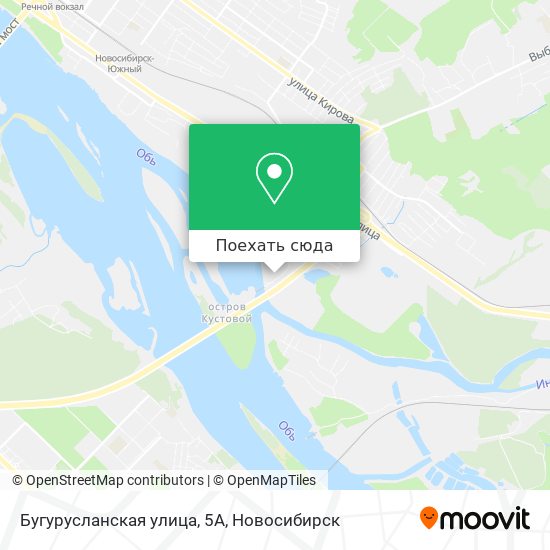 Карта Бугурусланская улица, 5А
