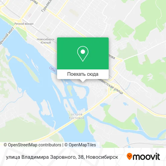 Карта улица Владимира Заровного, 38