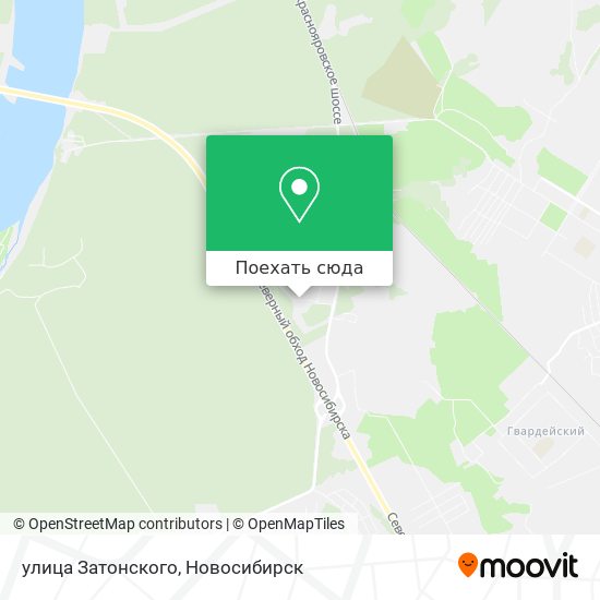 Карта улица Затонского