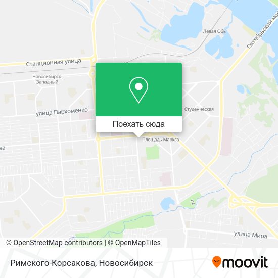 Карта Римского-Корсакова