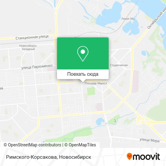 Карта Римского-Корсакова