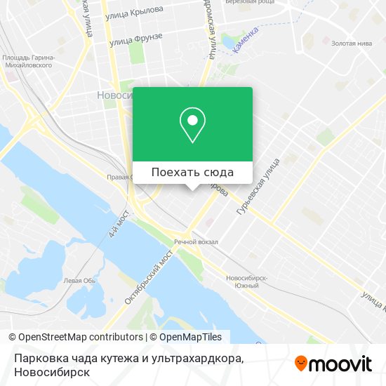 Карта Парковка чада кутежа и ультрахардкора