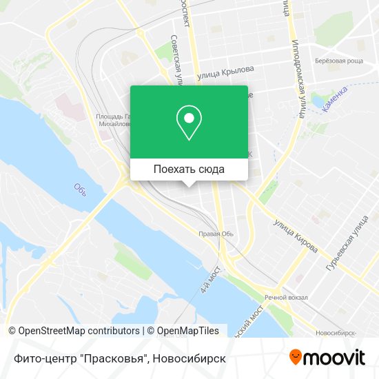 Карта Фито-центр "Прасковья"