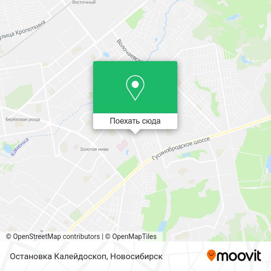 Карта Остановка Калейдоскоп