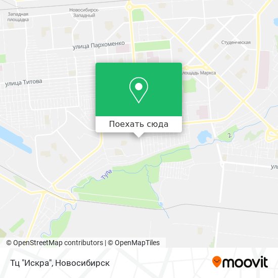 Карта Тц "Искра"