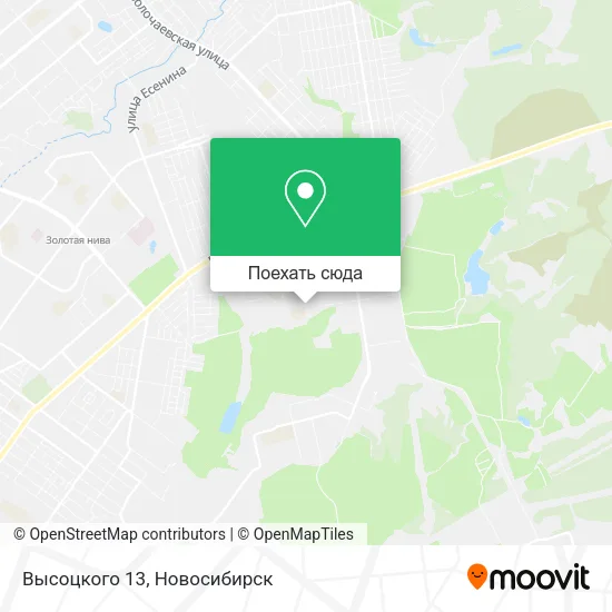 Карта Высоцкого 13
