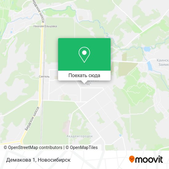 Карта Демакова 1