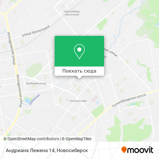 Карта Андриана Лежена 14
