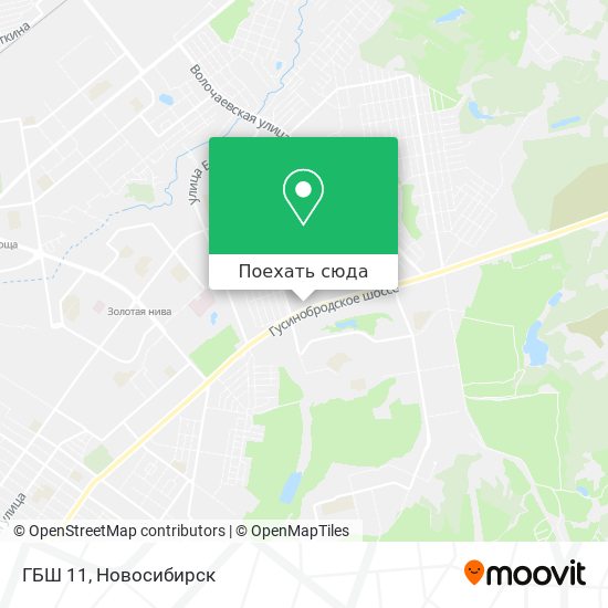 Карта ГБШ 11