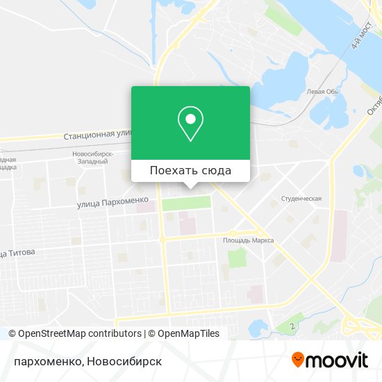 Карта пархоменко