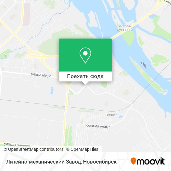 Карта Литейно-механический Завод