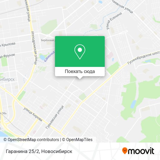 Карта Гаранина 25/2
