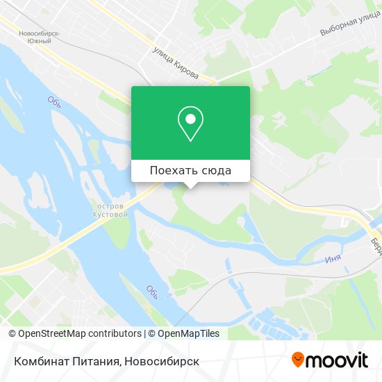 Карта Комбинат Питания