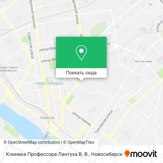 Карта Клиника Профессора Лантуха В. В.