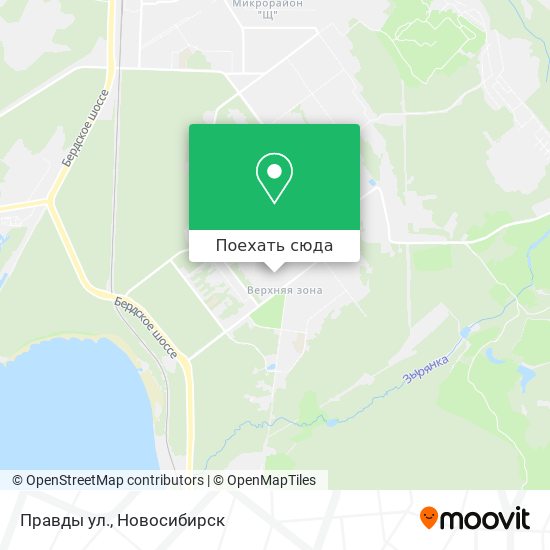 Карта Правды ул.