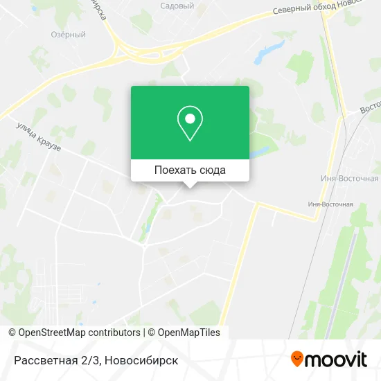 Карта Рассветная 2/3