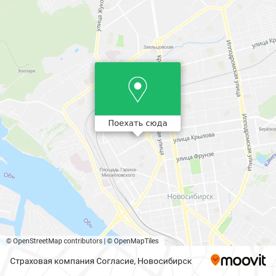 Карта Страховая компания Согласие