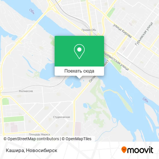 Карта Кашира