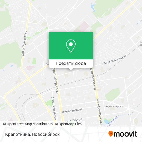 Карта Крапоткина